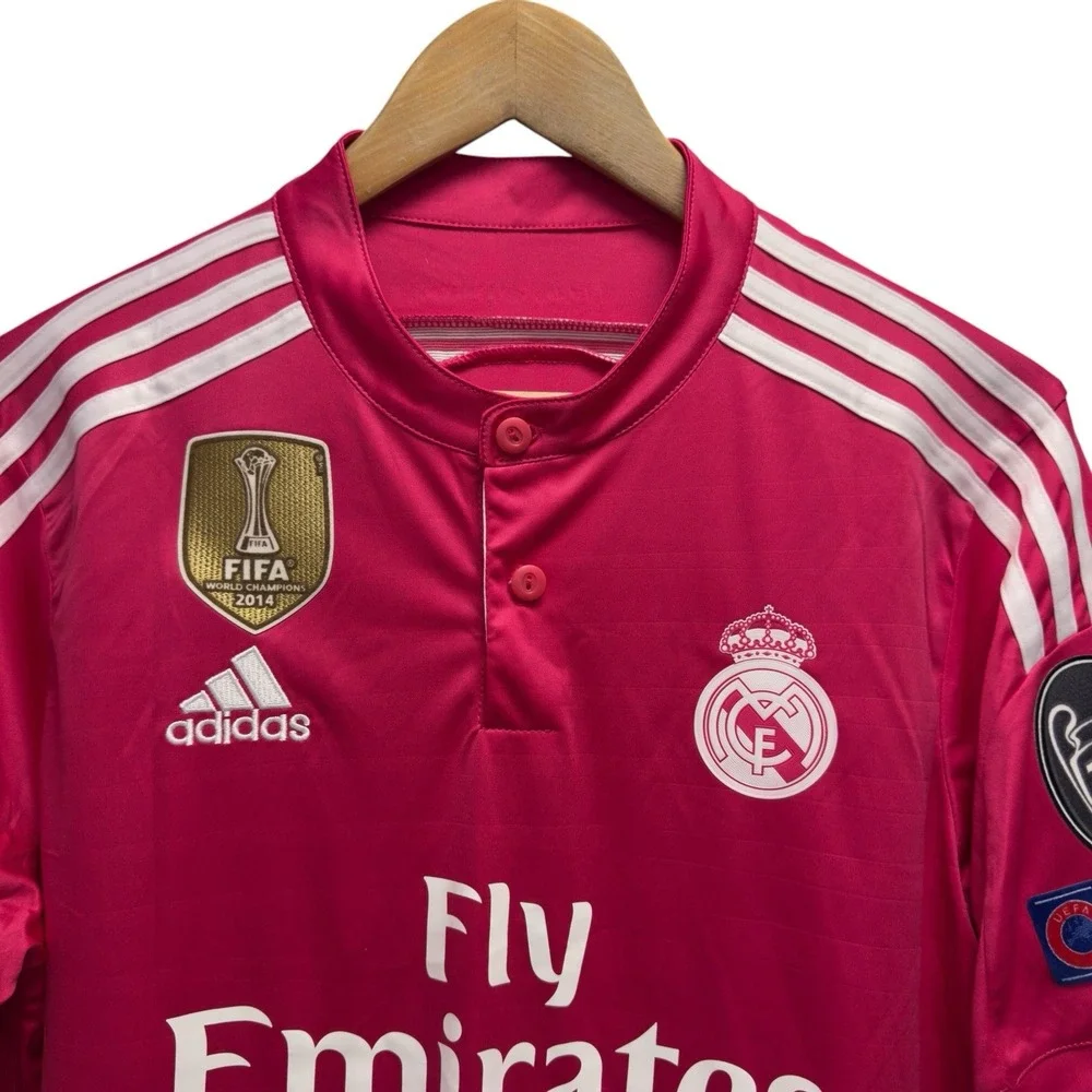 Adidas Christiano Ronaldo #7 Real Madrid 2014 World Champions Mens Away Jersey L